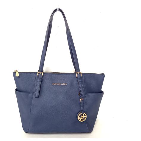 michael kors jet set travel marineblau|michael kors jet set totes.